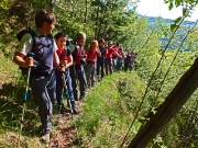 Al PIZZO GRANDE del Sornadello sul sentiero ‘Passo Lumaca' il 12 maggio 2013